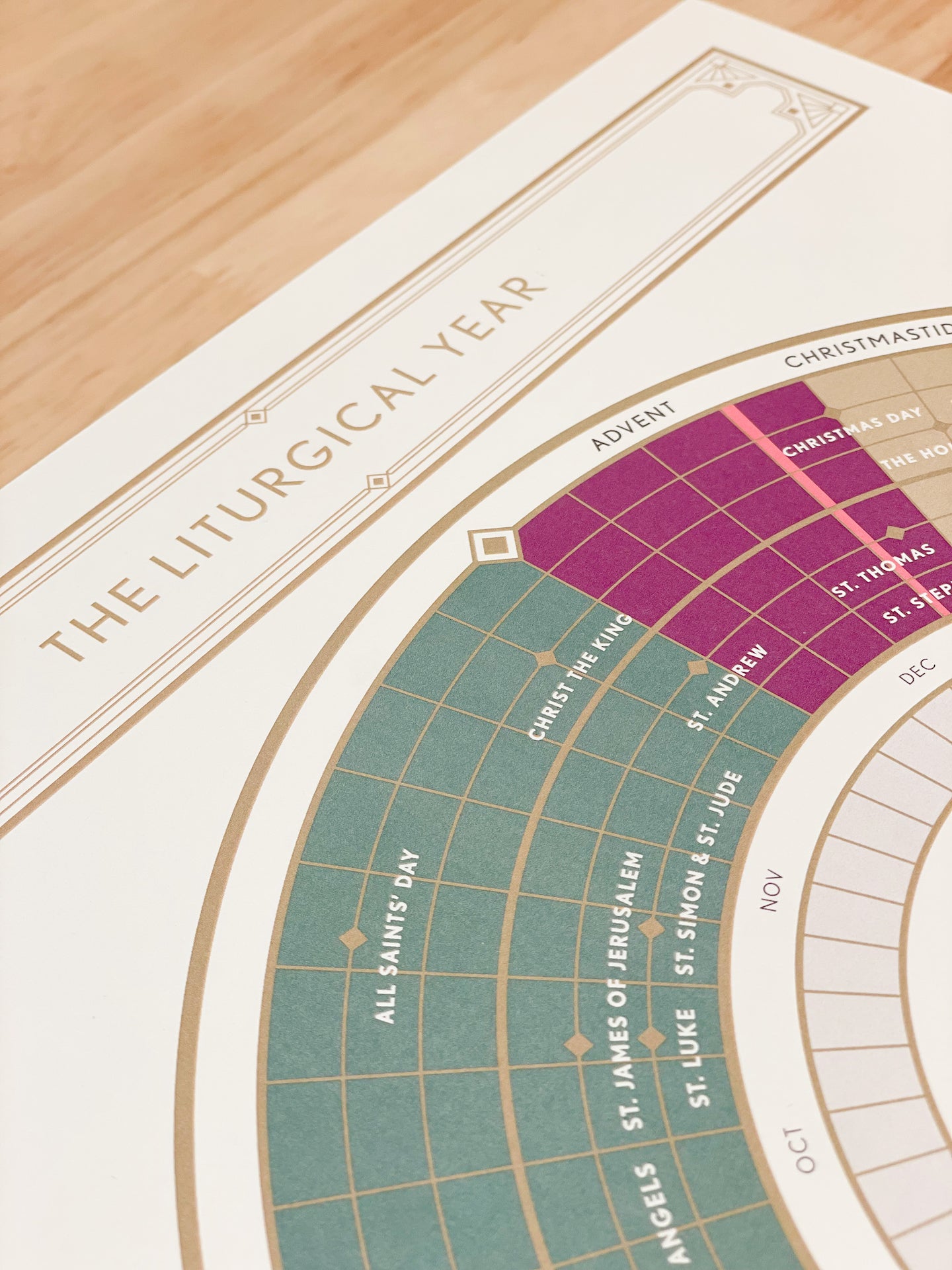 Liturgical Circle Print (11x14)