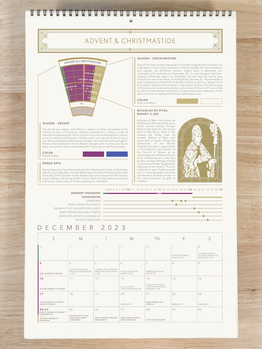 2026 Liturgical Calendar (Pre-order)