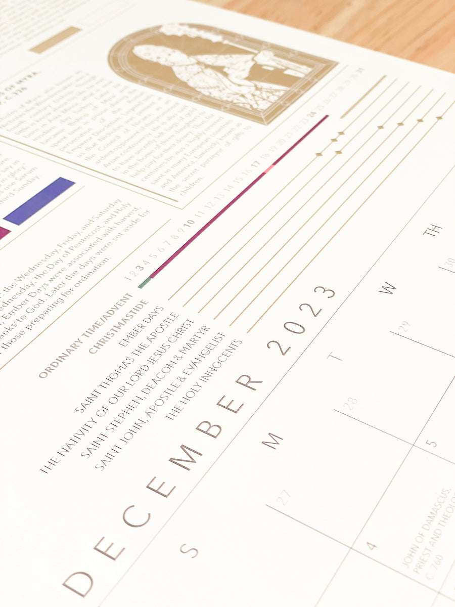 2026 Liturgical Calendar (Pre-order)