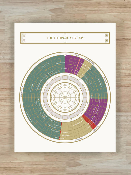 Liturgical Circle Print (11x14)